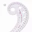 Maybest Nhựa Đa Năng Pháp Đường Cong May Thước Cong Dễ Dàng Đường Cong Cho Knitters {VN}