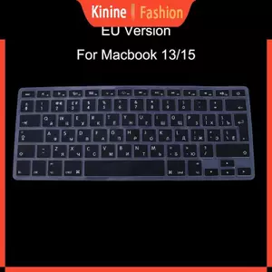 KIN Phiên bản EU Bàn phím Nga Vỏ da silicon cho Air 13