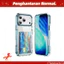 Đế đựng thẻ, Dành cho iPhone 17 Pro Max và iPhone 17, Ốp điện thoại trong suốt, Tương thích với iPhone 16, 15, 14, 13, 12, 11, XR, Vỏ bảo vệ nhỏ gọn, Chống sốc, Bảo vệ