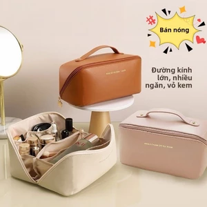 Túi đựng mỹ phẩm đồ trang điểm cao cấp – chống thấm nước, dung tích lớn, nhiều màu chọn, lý tưởng du lịch