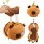 Phim hoạt hình cổ 2 trong 1 có mặt nạ mắt Búp bê sang trọng dễ thương Du lịch Bàn văn phòng di động Quà tặng sinh nhật [Mina]