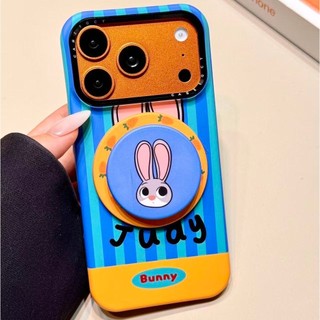 Ốp điện thoại có giá đỡ từ tính sọc tiếng Anh dễ thương cho iPhone 17 Pro Max 16 15 14 13 Pro Max Bảo vệ Camera chống sốc Ốp lưng cứng chống rơi