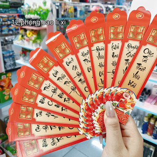 LÌ XÌ TẾT NHIỀU MẪU XINH ĐẸP THIẾT KẾ PHONG PHÚ MÀU SẮC TƯƠI SÁNG MANG Ý NGHĨA MAY MẮN ĐẦU NĂM