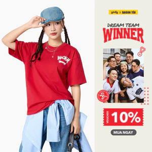 Áo Phông Yoguu oversize Mickey Oh Boy Boards áo thun form rộng unisex cotton thông thoáng UYTS25S224