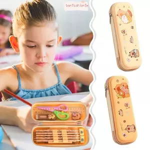 Bút chì Capybara ITRUMPET, Quà tặng học tập Hộp bút chì dung lượng lớn, Phim hoạt hình dễ thương Thời trang Bút phác thảo bền Trường học