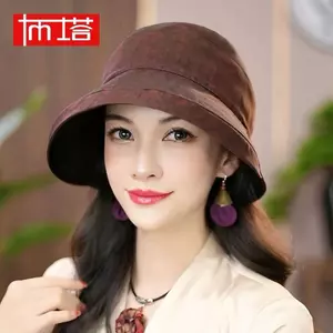 Mũ chống nắng nữ mùa xuân mùa hè / Mũ Hepburn