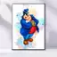 Disney Màu Nước Mickey Và Vịt Donald Poster Không Khung Tranh Canvas Bắc Âu Trang Trí Phòng Trẻ Em