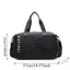 Túi Tote tập thể dục LACYES, Túi Duffel du lịch chống nước tách khô, Ngăn độc lập Nhẹ Dung tích lớn cuối tuần Huấn luyện bơi mang theo