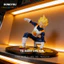 Dragon Ball Super Saiyan Geeta Hình PVC Đế Lớn Trang Trí Anime Ngoại Vi Ô Tô Để Bàn Trang Trí 5.15 28U5