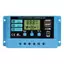 Luckyew 30A 20A 10A Bộ Điều Khiển Sạc Năng Lượng Mặt Trời 12V 24V Tự Động Bảng Điều Khiển LCD PV Cho Pin Dẫn, USB Kép TQ