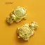 JCSYFAC Fengshui Luy Turtle Wallet Charm Money-biting Turtle Đồ trang trí với "Sự giàu có hàng ngày" để bảo vệ tài chính lâu dài Mới