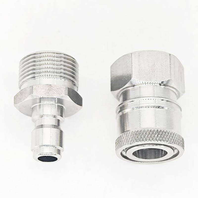 {AKIN} Bộ chuyển đổi bằng thép không gỉ M22 Qui Connect Phù hợp với nhiều mẫu máy giặt áp lực dễ dàng {a}