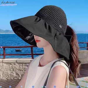 Mũ xô DAYBREAK, Mũ chống nắng di động chống tia cực tím, Mũ Panama thoáng khí ngoài trời dành cho nữ