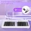 Bộ nối mi 14 hàng Lash Clusters Kit với Lash Bond và Seal Nhíp để tự ứng dụng tại nhà