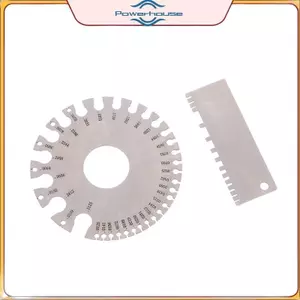 POWER 0-36 Vòng AWG SWG Đồng hồ đo dây Thiness Thước đo đường kính Thép không gỉ Công cụ đo dây kiểm tra hàn.
