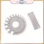 POWER 0-36 Vòng AWG SWG Đồng hồ đo dây Thiness Thước đo đường kính Thép không gỉ Công cụ đo dây kiểm tra hàn.