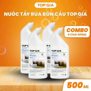 Nước tẩy bồn cầu TOPGIA siêu mạnh, đa năng, kháng khuẩn, khử mùi, giữ sạch lâu