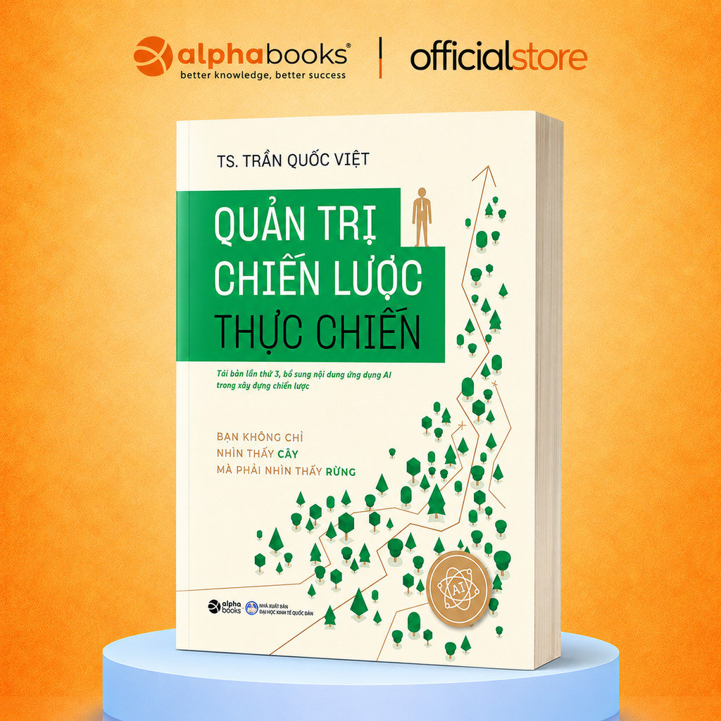 Sách - Quản Trị Chiến Lược Thực Chiến - T.S Trần Quốc Việt (Alpha Books)