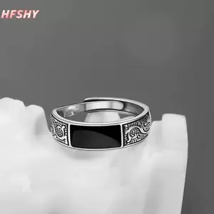 HFSHY Thời Trang Vintage Cá Tính Họa Tiết Rồng Nhẫn Hip Hop Nhẫn Nam Mở Nhẫn Có Thể Điều Chỉnh Nhẫn Phụ Kiện Trang Sức Quà Tặng VN