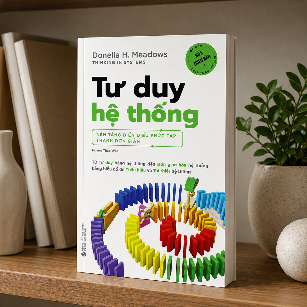 Sách - Tư Duy Hệ Thống - Bí Quyết Hiểu Và Làm Chủ Các Hệ Thống Trong Cuộc Sống (Alpha Books)
