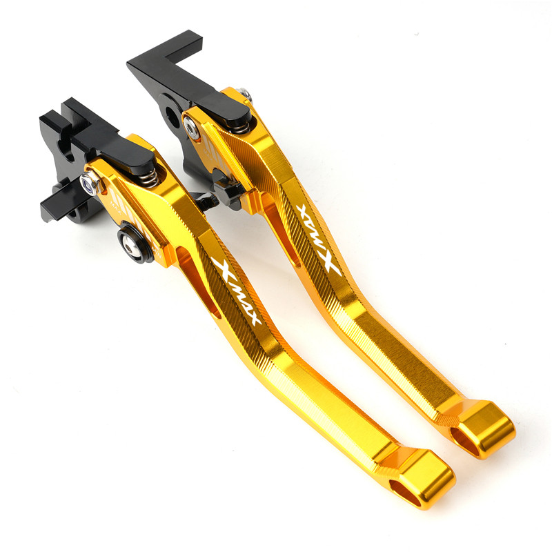 Dành Cho Xe Yamaha XMAX300 2017-2022 5D Họa Tiết Phanh Ngắn Ly Hợp Đòn Bẩy CNC Có Thể Gập Lại Tay Cầm