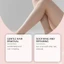 FAVORITEGOODS Không cạo râu, Kem tẩy lông nhẹ nhàng Công thức làm dịu tóc, Tẩy lông dưỡng ẩm cho toàn thân