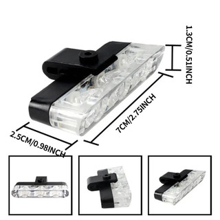 Đèn Flash khẩn cấp 4 trong 1 màu xanh đỏ 12V với điều khiển từ xa không dây Nhấp nháy Lưới tản nhiệt lắp ráp cho ô tô Xe tải Van SUV