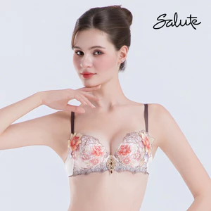 Áo lót Wacoal Salute IBTJ423 ren có gọng thoải mái dễ chịu - BTJ423
