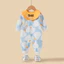 2301 Sơ Sinh Cho Bé Jumpsuit Cotton Nguyên Chất Phong Cách Mùa Xuân Thu Áo Liền Quần Cho Bé Phù Hợp Với Nước Bọt Khăn Romper Phiên Bản Hàn Quốc Quần Áo Trẻ Em