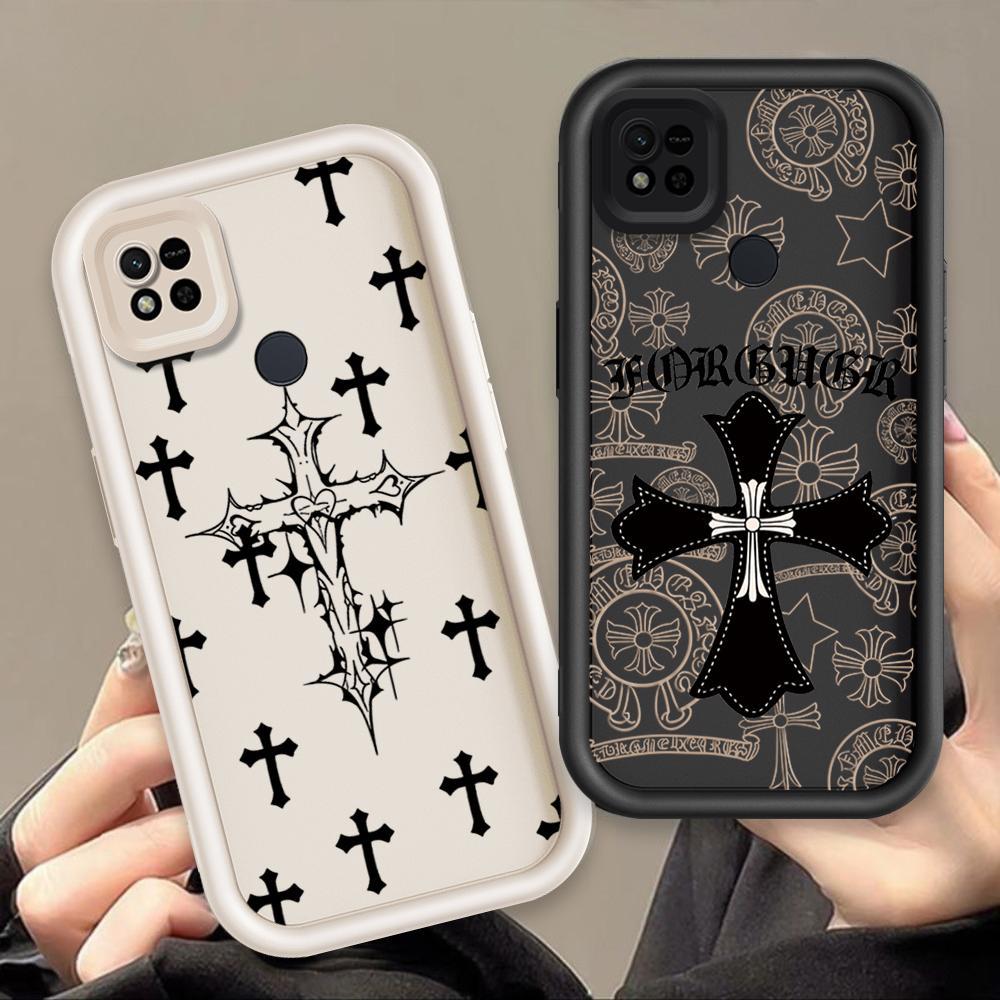 Ốp Lưng Cho Redmi 9C 10C 10A Hoạt Hình Silicon Điện Thoại Thông Minh Mềm Ốp lưng TPU Chrome Hearts cross Angel Eye Chống Sốc Ốp Lưng