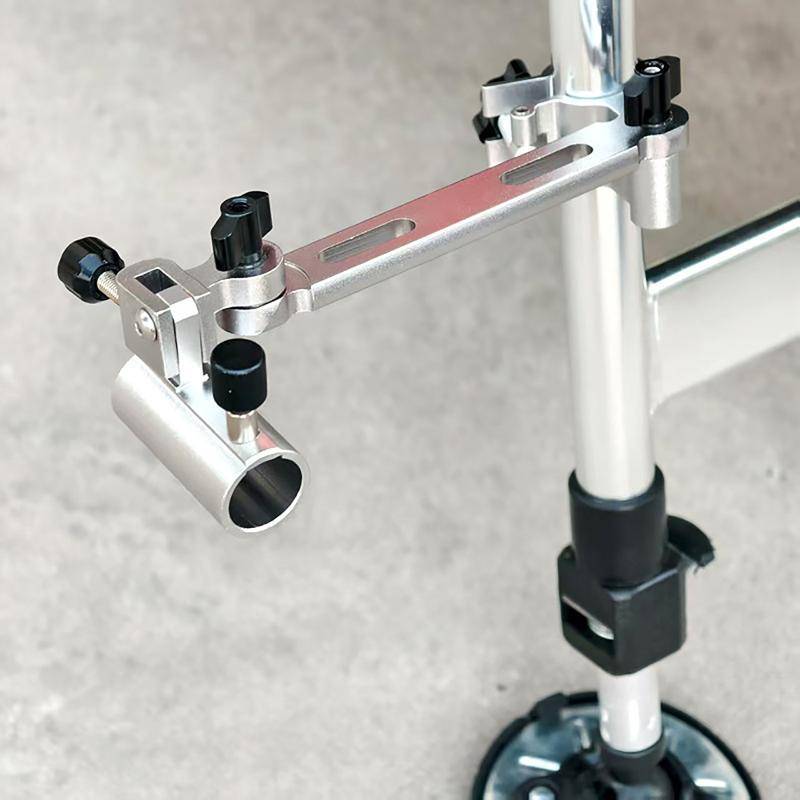 JINHF Ghế Câu Cá Hợp Kim Nhôm Có Thể Điều Chỉnh Với Xoay 360 Thanh Giá Đỡ Góc Gắn Lý Tưởng Cho Hồ Đại Dương Câu Cá HOT