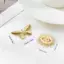 PNPIA- Trâm Cài Bướm Vàng Thời Trang 1 Chiếc Rỗng Thanh Lịch Lá Bạch Quả Pin Nữ Tốt Cho Bữa Tối Quà Tặng