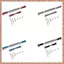 Kim loại có thể điều chỉnh liên kết lái Servo liên kết kéo thanh Turnbuckle cho MN D90 D99 MN-90 -45 1 / 12 RC Xe bánh xích, Đen (R F C V)