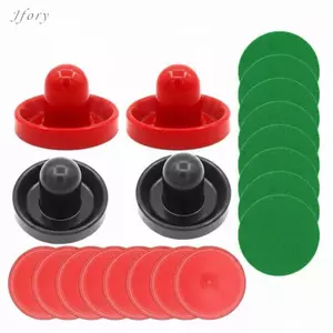Bộ thay thế hoàn chỉnh thiết bị khúc côn cầu trên không Jfory với bộ đẩy và Pucks cho phòng chơi Game trong nhà khúc côn cầu trên bàn