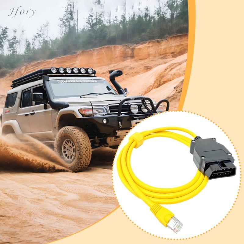 Bộ chuyển đổi chẩn đoán ENET OBD2 cao cấp nhẹ Cáp 2m Thiết bị chẩn đoán tự động cho BMW F Series SUV Z Series