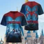 SY3 2026 Người Nhện Thương Hiệu Ngày Mới Tee 3D In Hình Áo Thun Disneyland Peter Parker cosplay Vải YS3
