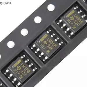 QIUWU 10 Cái lm358dr smd khuếch đại hoạt động kép khuếch đại sop8 lm358 .
