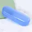 Hộp đựng kính trong suốt màu xanh Kudosation Hộp nhựa Gương phẳng Kính cận thị Hộp lưu trữ Kính râm Hộp đựng kính thời trang đơn giản Hộp đựng kính đẹp