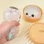 {BUDDI} Chảo hấp mềm Mô phỏng bánh mì Giảm căng thẳng Bóp đồ chơi Trang trí đàn áp cho máy tính để bàn Văn phòng 1PC {buddingenergy}