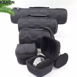Hộp đựng đồng hồ KANGN, Đồng hồ chống sốc EVA cứng, Dây nhung di động chống rơi 1 / 2 / 3 / 4 / 5Slots Giá đỡ màn hình đồng hồ Sử dụng tại nhà
