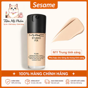 MAC Studio Fix Fluid Fullsize Kem Nền Tự Nhiên Mịn Mượt 30ml