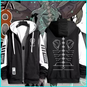 SY3 Kaiju No 8 Kafka anime Dây Kéo Áo Khoác Áo Khoác Áo Unisex Top YS3