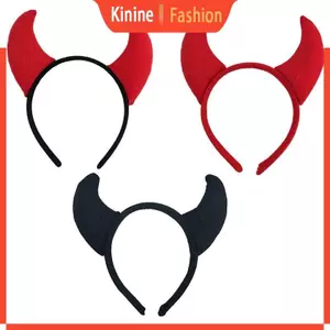 KIN Ngộ nghĩnh Quỷ Tai Đầu Sừng Tai Trẻ Em Băng Đô Halloween Đảng Người Lớn De