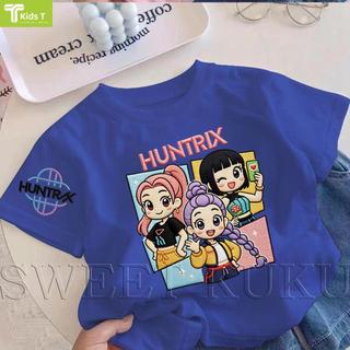 COD✅ (Hồ Chí Minh)Kids T Mall Áo phông tay ngắn In hình hoạt hình Áo Kiểu rộng và ấn tượng Trẻ em thời trang #VN653