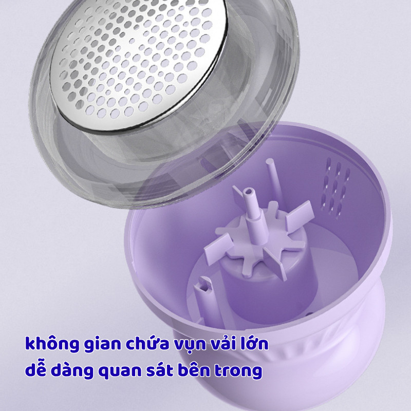 Máy Cắt Lông Xù Quần Áo, Chăn Ga, Sofa Cầm Tay Nhỏ Gọn – Siêu Bén, Làm Mới Vải Hiệu Quả DINO