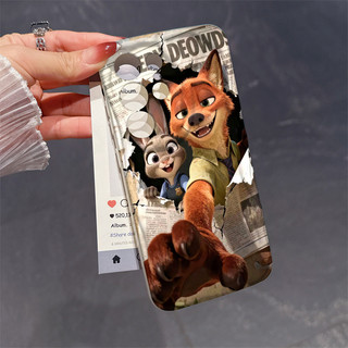 Judy Nick Cặp Đôi Zootopia 2 Cho OPPO A15 A16 A17 A31 A3S A53 A55 A57 A5S A12 A74 A76 A78 A92 A9 A93 A94 A94 A98 F11 A58 A38 A79 A78 A60 A3X A3 A5 F29 A6 PRO Ốp lưng NYK