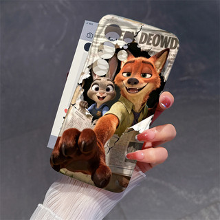 Judy Nick Cặp Đôi Zootopia 2 Cho OPPO A15 A16 A17 A31 A3S A53 A55 A57 A5S A12 A74 A76 A78 A92 A9 A93 A94 A94 A98 F11 A58 A38 A79 A78 A60 A3X A3 A5 F29 A6 PRO Ốp lưng NYK
