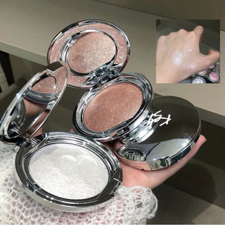 KAKASHOW Monochrome Highlight Kem Phấn Mắt Nghiền Kim Cương Rõ Ràng Burst Flash Ngọc Trai Mỏng Flash Ba Chiều Làm Sáng Mặt Nổi Bật Phấn Mắt Đa Năng Trang Điểm Mắt