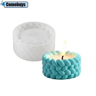 Com * Khuôn Silicon Dây Dệt Cho Nhựa Dính Giá Đỡ Tealight Giá Đỡ Succulents Planter Khuôn Trang Trí Nhà Cửa
