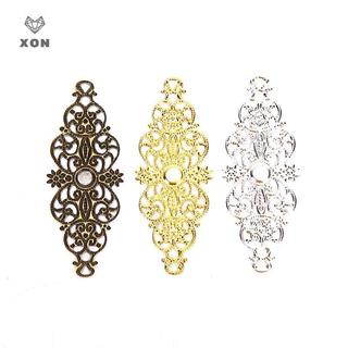Đầu nối trang sức handmade DIY bằng gỗ hình hoa, bộ 20 cái